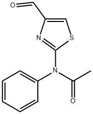 N-(4-FORMYL-1,3-THIAZOL-2-YL)-N-PHENYLACETAMIDE Structure