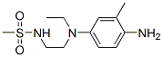 N-[2-[(4-amino-m-tolyl)ethylamino]ethyl]methanesulphonamide  Struktur