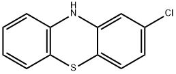 2-クロロフェノチアジン 化学構造式