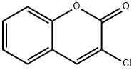 3-氯香豆素 结构式