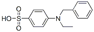 N-benzyl-N-ethylsulphanil acid  Struktur