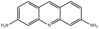 3,6-アクリジンジアミン 化学構造式