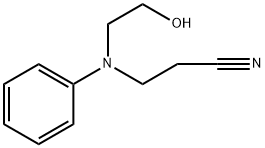 N-Cyanoethyl-hydroxyethyl aniline Struktur