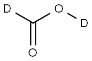 蚁酸-d2 结构式