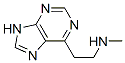 9H-Purine-6-ethanamine,  N-methyl- 结构式