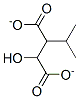 beta-isopropylmalate 结构式