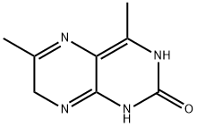 2-Pteridinol,7,8-dihydro-4,6-dimethyl-(7CI) Structure