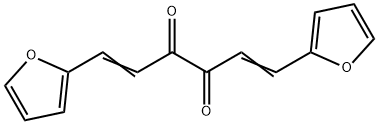 1,6-difuryl-1,5-hexadiene-3,4-dione 结构式