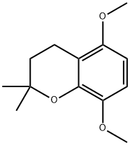 5,8-diMethoxy-2,2-diMethylchroMan 结构式