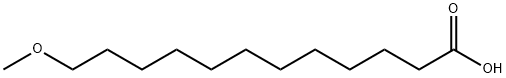 12-METHOXYDODECANOIC ACID 结构式