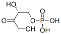 2-Butanone, 1,3-dihydroxy-4-(phosphonooxy)-, (R)- Structure