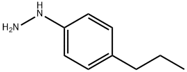 (4-丙苯基)肼 结构式