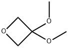 3,3-二甲氧基氧杂环丁烷 结构式