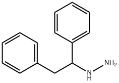 (1,2-DIPHENYL-ETHYL)-HYDRAZINE Struktur