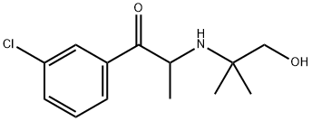 Hydroxybupropione Structure