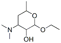 Pyran-3-ol, 4-(dimethylamino)-2-ethoxytetrahydro-6-methyl- (7CI) Struktur