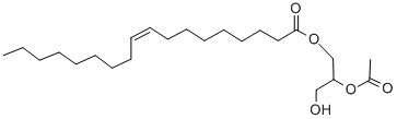 (+/-)-1-OLEOYL-2-ACETYLGLYCEROL Struktur