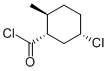 Cyclohexanecarbonyl chloride, 5-chloro-2-methyl-, (1alpha,2beta,5alpha)- (9CI) Structure