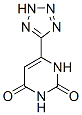 6-(2H-tetrazol-5-yl)-1H-pyrimidine-2,4-dione 结构式