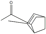 Ethanone, 1-(6-methylbicyclo[2.2.1]hept-5-en-2-yl)-, exo- (9CI) Struktur