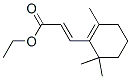 ethyl 3-(2,6,6-trimethylcyclohex-1-en-1-yl)acrylate Struktur