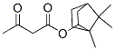 1,7,7-trimethylbicyclo[2.2.1]hept-2-yl acetoacetate Struktur