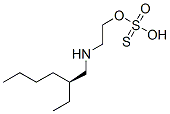 チオ硫酸水素S-[2-[(2-エチルヘキシル)アミノ]エチル] 化学構造式