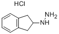 1-(2,3-dihydro-1H-inden-2-yl)hydrazine hydrochloride Struktur