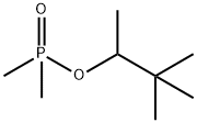 pinacolyl dimethylphosphinate Structure
