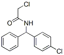 2-CHLORO-N-[(4-CHLOROPHENYL)(PHENYL)METHYL]ACETAMIDE Struktur