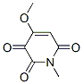 4-メトキシ-1-メチル-2,3,6(1H)-ピリジントリオン 化学構造式