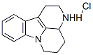 2,3,3a,4,5,6-hexahydro-1H-indolo[3,2,1-de][1,5]naphthyridine monohydrochloride Structure