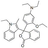 3-(4-Diethylamino-2-ethoxyphenyl)-3-(1-ethyl-2-methyl-1H-indol-3-yl)phthalide Struktur