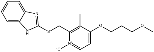 Rabeprazole Sulfide N-Oxide Structure
