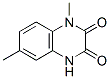 2,3-Quinoxalinedione,1,4-dihydro-1,6-dimethyl-(9CI) Struktur