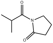 1-(isobutyryl)pyrrolidin-2-one Struktur