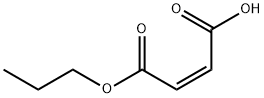 2-BUTENEDIOIC ACID (2Z)-, 1-PROPYL ESTER, 925-03-1, 结构式