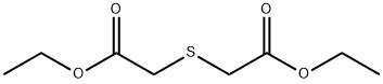 チオビス(酢酸エチル) 化学構造式
