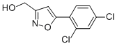 (5-(2,4-DICHLOROPHENYL)ISOXAZOL-3-YL)METHANOL 结构式