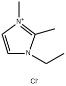 氯化1-乙基-2,3-二甲基咪唑鎓 结构式
