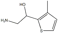 2-Amino-1-(3-methylthiophen-2-yl)ethan-1-ol Struktur