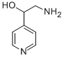 2-氨基-1-(4-吡啶基)乙醇, 92521-18-1, 结构式