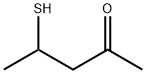4-巯基-2-戊酮 结构式