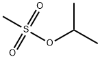 メタンスルホン酸イソプロピル 化学構造式
