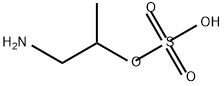 2-ammonio-1-methylethyl sulphate Struktur