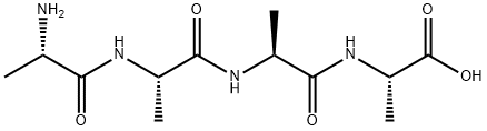 テトラ-L-アラニン 化学構造式