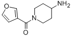 1-(3-FUROYL)PIPERIDIN-4-AMINE 结构式