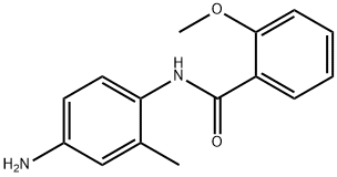 N-(4-Amino-2-methylphenyl)-2-methoxybenzamide 结构式
