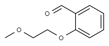 2-(2-methoxyethoxy)benzaldehyde, 92637-96-2, 结构式