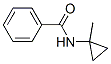 Benzamide,  N-(1-methylcyclopropyl)- Structure